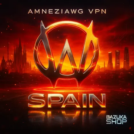 VPN ИСПАНИЯ AMNEZIA v1.5/2.0/3.1 ВПН ЛИЧНЫЙ AMNEZIAWG