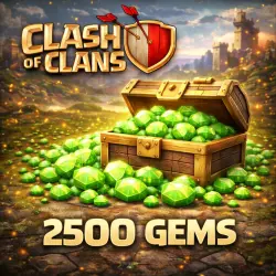 Clash of Clans 2500 ГЕМОВ