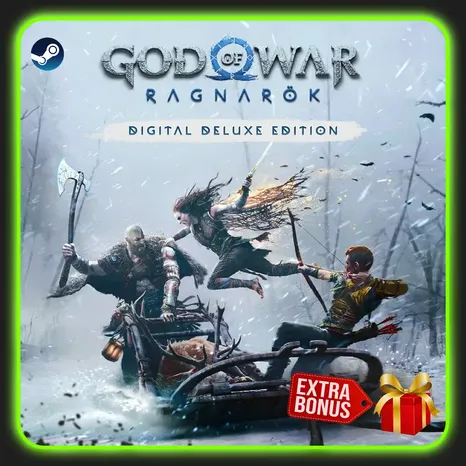 GOD OF WAR RAGNARÖK DIGITAL DELUXE EDITION АВТО-ВЫДАЧА + БОНУС