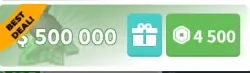 $500000