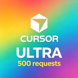 Подписка на тарифный план Cursor AI Ultra на 1 месяц — личный аккаунт (глобальный)