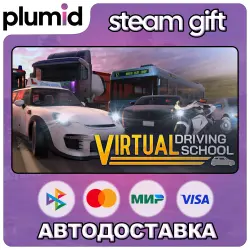 Virtual Driving School Steam Gift / Россия + МИР / АВТО