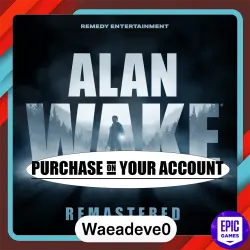 Alan Wake Remastered - Epic games - Purchase on your account