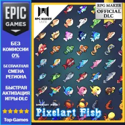 PIXELART FISH ICONS PACK | EPIC GAMES