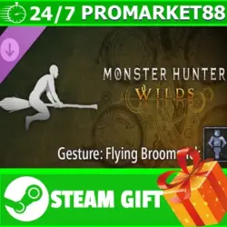 Monster Hunter Wilds - Gesture: Flying Broomstick