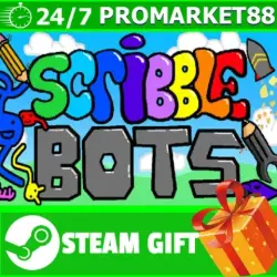 ВСЕ СТРАНЫ+РОССИЯ Scribble Bots STEAM GIFT