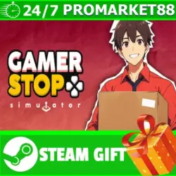ВСЕ СТРАНЫ+РОССИЯ Gamer Stop Simulator STEAM GIFT