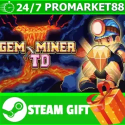 ВСЕ СТРАНЫ+РОССИЯ Gem Miner TD STEAM GIFT