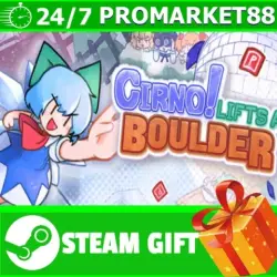 ВСЕ СТРАНЫ+РОССИЯ Cirno! Lifts a Boulder STEAM GIFT