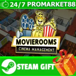 MOVIEROOMS: Cinema Tycoon Management game STEAM GIFT