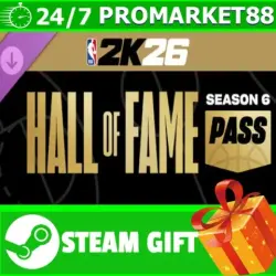 NBA 2K26 Hall of Fame Pass: Season 6 STEAM GIFT