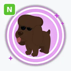 Irish Water Spaniel | Ultra Rare, Neon | Adopt Me!