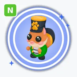 Nutcracker Squirrel | Rare, Neon | Adopt Me!