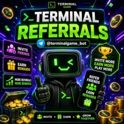 Рефералы Terminal - @terminalgame_bot