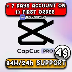 CAPCUT PRO | 1 МЕСЯЦ | ПОЛНАЯ | ВСЕ ФУНКЦИИ (PROMO CODE AFTER ORDER)