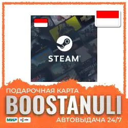 Steam Wallet Code (Индонезия) 6000–600000 IDR — код