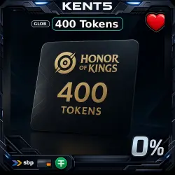 Honor of Kings 400 Tokens - пополнение