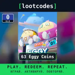 Eggy Party — Top Up — 63 Eggy Coins — Global