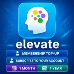 elevate | Пополнение счета | Оформление подписки | 1 месяц и 1 год