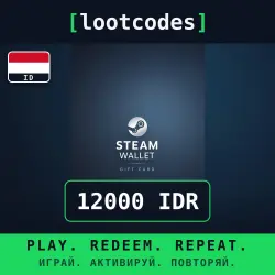 Steam Gift Card — IDR 12000 — Indonesia