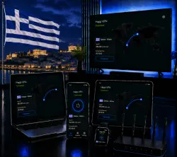 Happ VPN | Греция Статический IP | Защита от DPI | Доступ ИИ | 10 Гбит/с