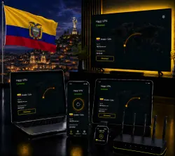 Happ VPN | Эквадор Статический IP | Защита от DPI | Доступ ИИ | 10 Гбит/с