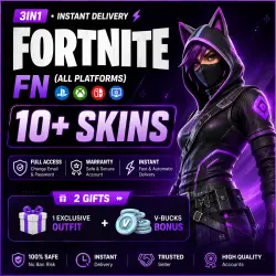 [3в1] / МГНОВЕННО • Учетная запись Fortnite (Все платформы) [10+ скинов] | Полный доступ |
