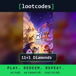 Magic Chess: Go Go — Top Up — 11+1 Diamonds — Global