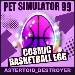 Cosmic Basketball Egg [Exclusive] — Pet Simulator 99