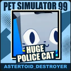 Huge Police Cat [Exclusive] — Pet Simulator 99
