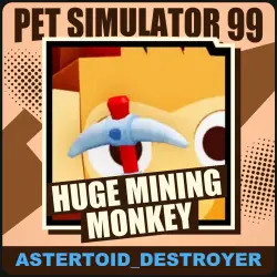 Huge Mining Monkey [Exclusive] — Pet Simulator 99