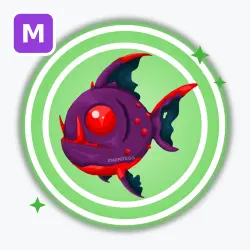 Dracula Fish | Uncommon, Mega Neon | Adopt Me!