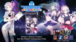 (Nintendo Switch 1) Arcaea x Groove Coaster: Wai Wai Party!!!! Collaboration Pack