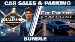 (Nintendo Switch 1) Car Sales & Parking Bundle