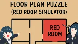 (Nintendo Switch 1) Floor Plan Puzzle (Red Room Simulator)