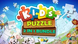 (Nintendo Switch 1) Kids Puzzle - 2 in 1 Bundle