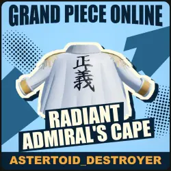 Radiant Admiral's Cape [Legendary] — Grand Piece Online