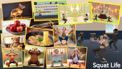 (Nintendo Switch 1) Squat Life