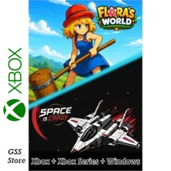 Flora's World & Space Is Crazy (Bundle) Xbox