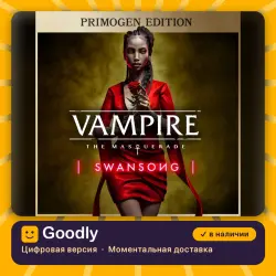 Vampire: The Masquerade - Swansong PRIMOGEN EDITION PS4/PS5 — цифровая версия, в наличии