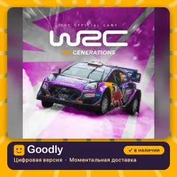 WRC Generations – The FIA WRC Official Game PS4/PS5 — цифровая версия, в наличии