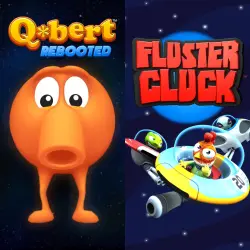 Q*bert: Rebooted & Fluster Cluck Mini Bundle PS4 Укр. UA/Турция