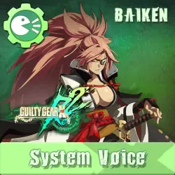 ДОПОЛНЕНИЕ · GUILTY GEAR Xrd Rev.2 System Voice 'BAIKEN' PS4 Укр. UA/Турция