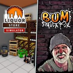 Liquor Store Simulator & Bum Simulator PS5 Укр. UA/Турция