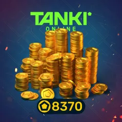 ВАЛЮТА · Танки Онлайн: 8370 Танкоинов PS4/PS5 Укр. UA/Турция -15%