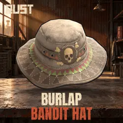 Burlap Bandit Hat — скин одежды в Rust