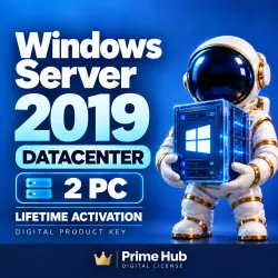 Windows Server 2019 Datacenter Ключ | 2 ПК | Бессрочная активация