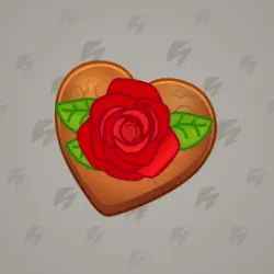 NFT Cookie Heart Red Rose