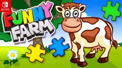 Funny Farm Animal Jigsaw Puzzle — ключ для Nintendo Switch (Европа)