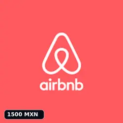 Airbnb | 1500 MXN | Мексика (MX) | Цифровой код | Автовыдача